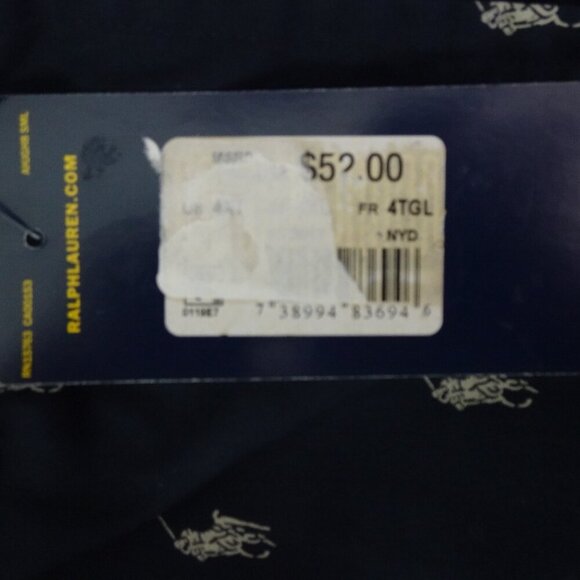 Polo Ralph Lauren Pajama Pants Big Men's Size 4XT Blue Lounge Leisure Logo - Picture 9 of 11